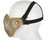 2G Strike Steel Half Airsoft Mask - Tan