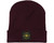Planet Eclipse Worker Roll Beanie - Burgundy