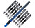 HK Army 15" Autococker Threaded LAZR Elite "Orbit" Barrel Kit w/ Black Inserts - Dust Blue/Black