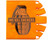 Bunkerkings Knuckle Butt Tank Cover - WKS Grenade Orange