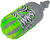 Bunkerkings Knuckle Butt Tank Cover - WKS Shred Lime