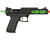 Tandemkross CTHULHU Gas Blow Back Airsoft Pistol - Black/Green (LTX-TK-B-Z)