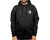 Dye Since Fleece Zip Up Hooded Sweatshirt - Black
