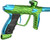 HK Army Shredder Luxe Idol Paintball Gun - Dust Neon Green/Teal