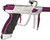 HK Army Shredder Luxe Idol Paintball Gun - Dust Silver/Purple
