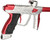 HK Army Shredder Luxe Idol Paintball Gun - Dust Silver/Red