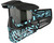 JT ProFlex Paintball Mask - Zebra Teal w/ 1 Lens