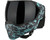 Empire EVS Paintball Mask w/ 1 Lens - Teal Tampa Bay Damage Skull Edition