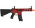 Lancer Tactical Gen 3 Hellion M-Lok 7" AEG Airsoft Gun - Red (LT-32RU7-G3)