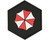 Resident Evil Umbrella Corporation Hexagon PVC Patch (HEX-UMB)