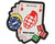 Enola Gaye Playing Cards Rubber Patch