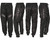 JT CMDR Jogger Paintball Pants - Black/Grey