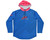 JT Air Shoodie Long Sleeve Shirt w/ Hoodie - Blue/Pink