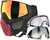 Carbon CRBN Zero GRX Paintball Mask w/ Free Storm Fan (More Coverage) - Half-Tone Pink
