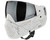 Carbon CRBN Zero GRX Paintball Mask w/ Free Storm Fan (Less Coverage) - Fracture Bone