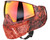 Carbon CRBN Zero GRX Paintball Mask w/ Free Storm Fan (Less Coverage) - Tie-Dye Lava