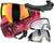Carbon CRBN Zero GRX Paintball Mask w/ Free Storm Fan (Less Coverage) - Splat Fuchsia