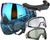 Carbon CRBN Zero GRX Paintball Mask w/ Free Storm Fan (Less Coverage) - Tie-Dye Lagoon
