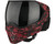 Empire EVS Paintball Mask w/ 1 Lens - Red Tampa Bay Damage Skull Edition