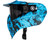HK Army HSTL Thermal Paintball Mask - Blue Flame w/ Smoke Lens
