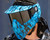 HK Army HSTL Thermal Paintball Mask - Blue Flame w/ Smoke Lens