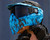 HK Army HSTL Thermal Paintball Mask - Blue Flame w/ Smoke Lens