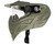 HK Army HSTL Single Paintball Mask - Olive w/ Clear Lens