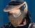 HK Army HSTL Single Paintball Mask - Tan w/ Clear Lens
