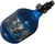 Old Hydro - Empire Mega Lite 48/4500 Compressed Air Paintball Tank - Nightmare (Electric/Blue)