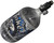 Old Hydro - Empire Mega Lite 68/4500 Compressed Air Paintball Tank - Joker (Electric/Grey)