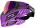 Virtue Vio Ascend Paintball Mask - Crystal Purple Black
