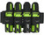 JT Swift 4+7 Paintball Harness - Lime