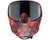 Carbon CRBN Zero GRX Paintball Mask (Less Coverage) - Undr Blood Splash