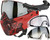 Carbon CRBN Zero GRX Paintball Mask w/ Free Storm Fan (More Coverage) - Undr Blood Splash