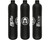 Sicariis AER Tank w/ Hero 2 Regulator - 35/4500 - Matte Black
