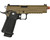 Arcturus Vanguard 5" Hi-Capa Gas Blowback Airsoft Pistol w/ Optics Ready Slide - Black/Tan