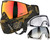 Carbon CRBN Zero GRX Paintball Mask w/ Free Storm Fan (Less Coverage) - Splat Molten