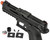 Lancer Tactical LTX Competition Gas Blowback Airsoft Pistol - Black (LTX-COMPETITION-B)
