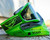 JT ProFlex Paintball Mask - Lucky 15 Pro Team Ice Green