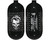 Bunkerkings FN Lite Air Tank - 90/4500 - Black Joker Skull