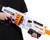Cyber Walker Fast Space Electric Dart Blaster - White/Orange - (CW-C043)