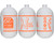 Ninja SL3 Carbon Fiber Air Tank w/ Pro V3 Regulator - 68/4500 - Matte Series White/Orange