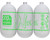 Ninja SL3 Carbon Fiber Air Tank w/ Pro V3 Regulator - 80/4500 - Matte Series White/Green