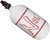 Ninja SL3 Carbon Fiber Air Tank w/ Pro V3 Regulator - 80/4500 - Matte Series White/Red