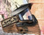 JT ProFlex Paintball Mask - Doodoo Brown Ice Dark w/ Clear Lens