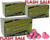 3 Cases of Empire Marballizer Paintballs (6,000 Rounds Total) - Pink Fill ( .68 Caliber )