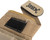 BSX Half Finger Armored Paintball Gloves - Tan