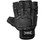 BSX Half Finger Armored Paintball Gloves - Black