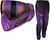 Virtue Vio Ascend Paintball Mask w/ Breakout Jogger Pants - Crystal Purple Black