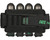 Valken Fate GFX 4+3 Paintball Harness - Matrix Green